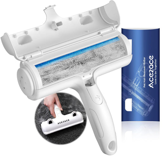 Pet Hair Remover Lint Roller with Storage